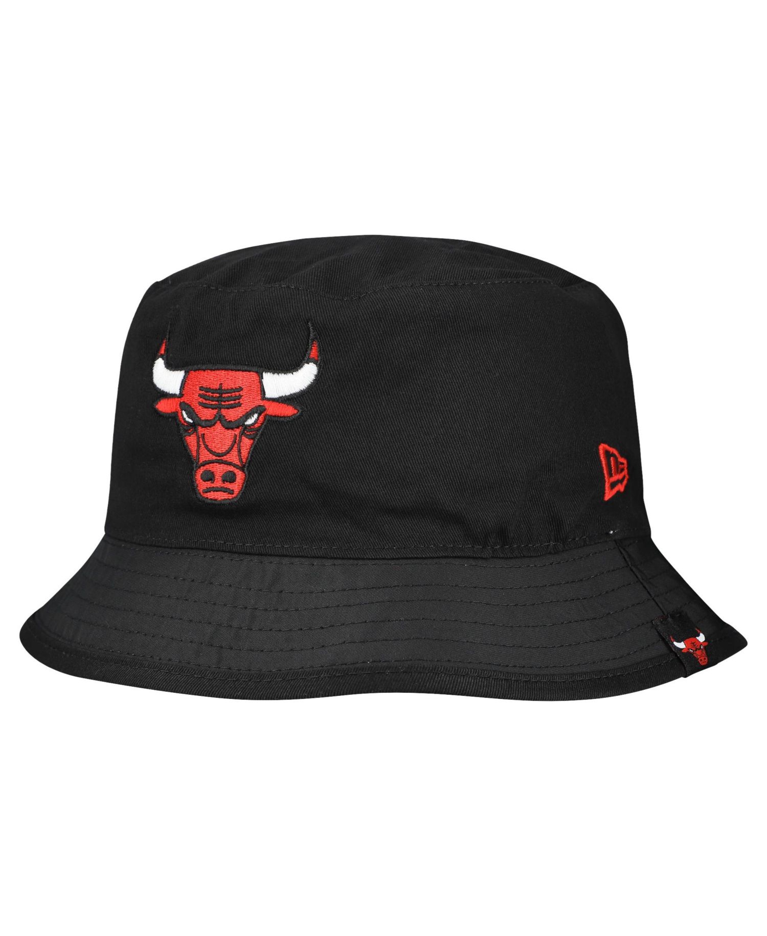 Men's White Chicago Bulls Team Cheer Reversible Bucket Hat