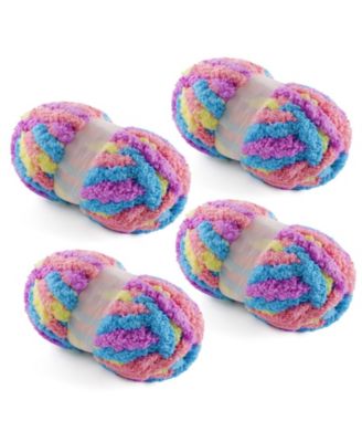 Chunky Chenille Yarn for Hand Knitting Crocheting