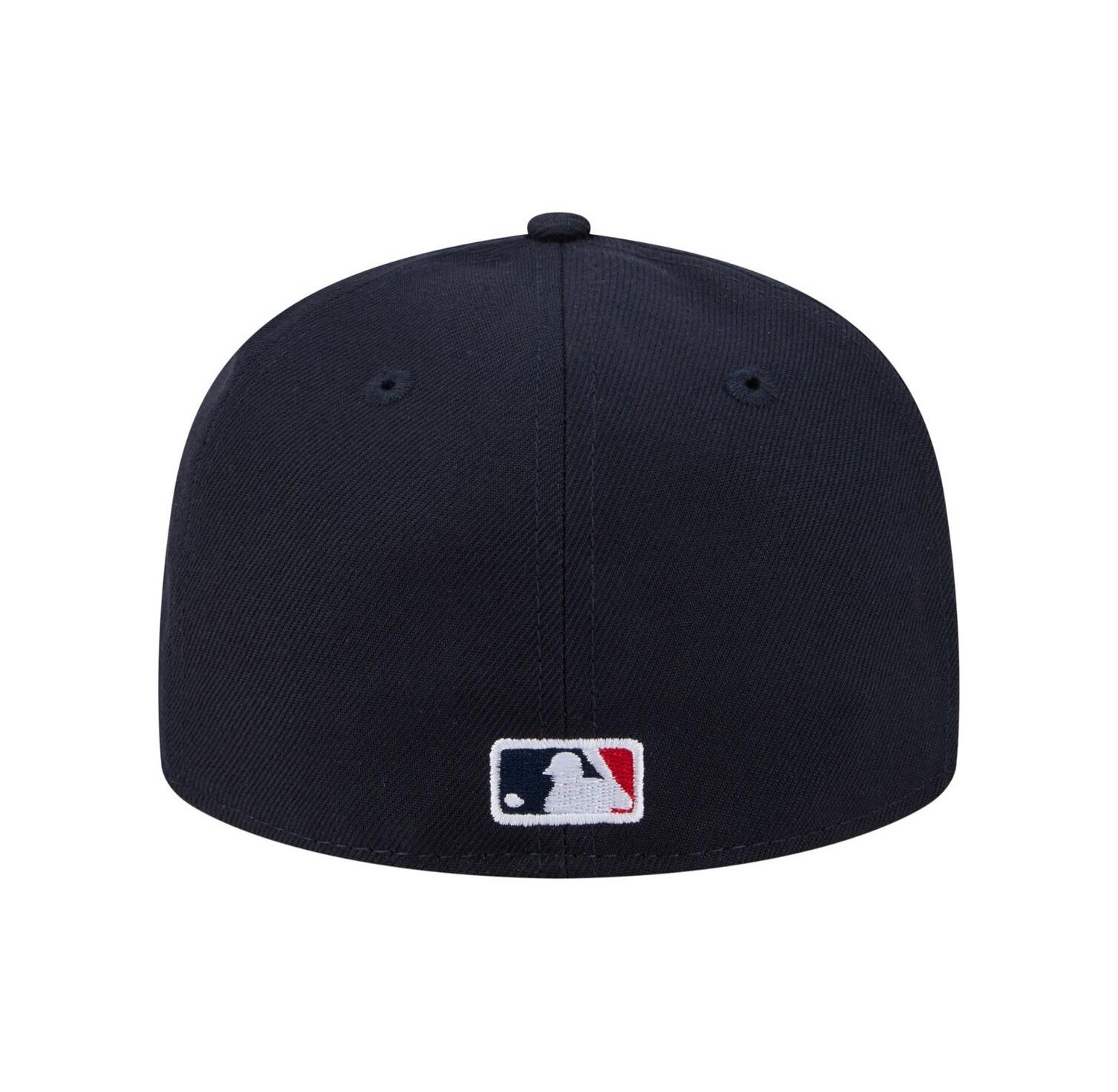 Men's Navy Atlanta Braves Hidden Hit 59FIFTY Fitted Hat