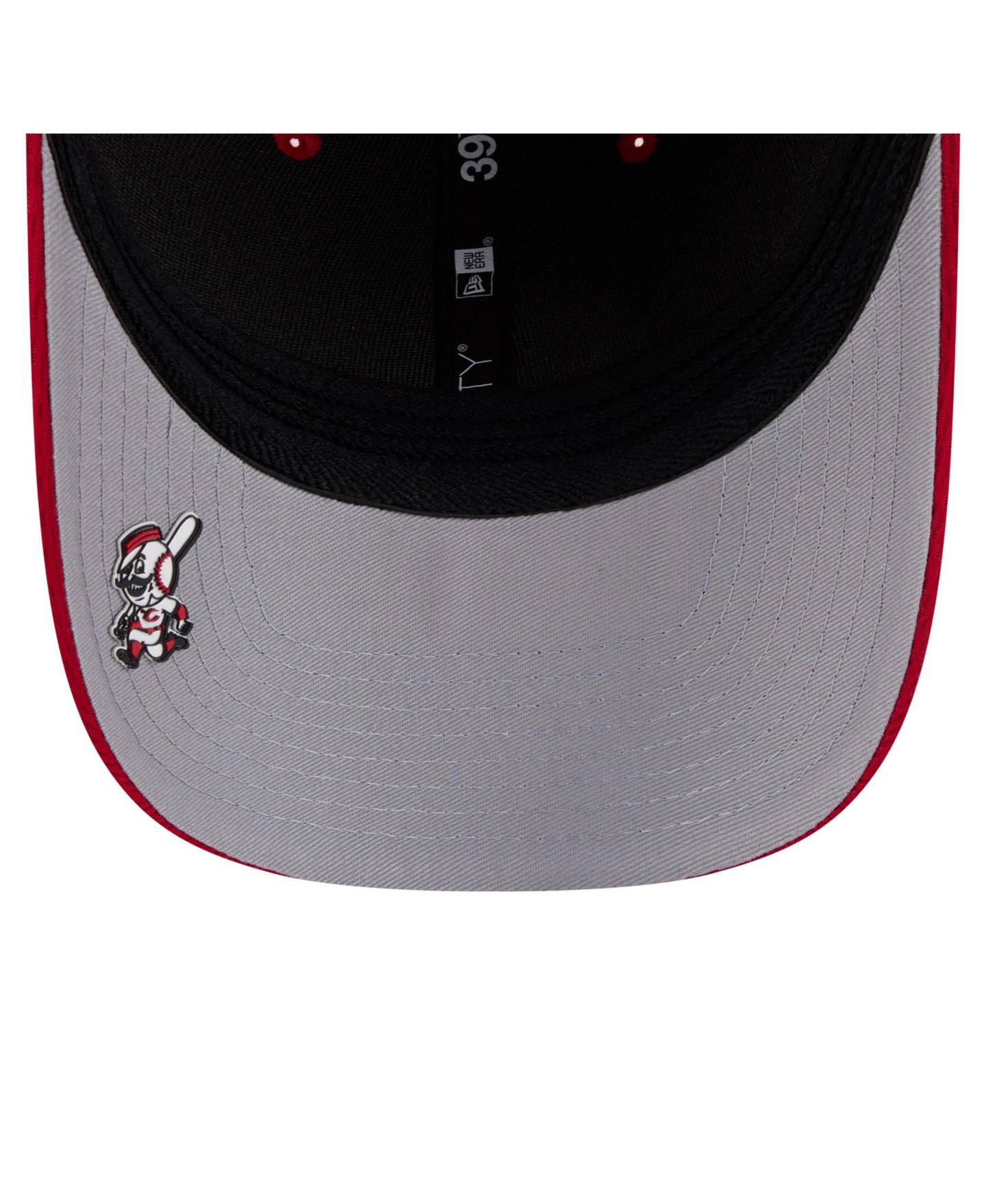 Мужская кепка New Era Red Cincinnati Reds Dash 39THIRTY Flex Hat — фото 5