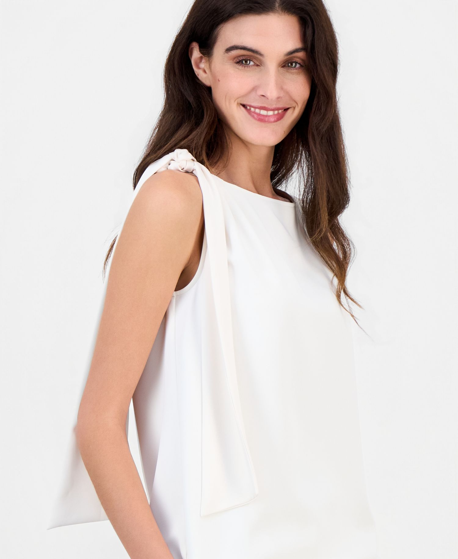 Women's Tie-Shoulder Sleeveless Blouse