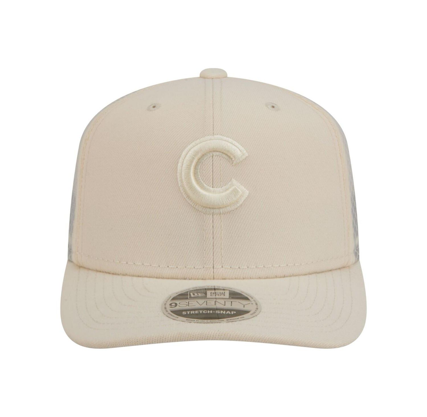 Men's Light Beige Chicago Cubs Color Pack 9SEVENTY Trucker Adjustable Hat