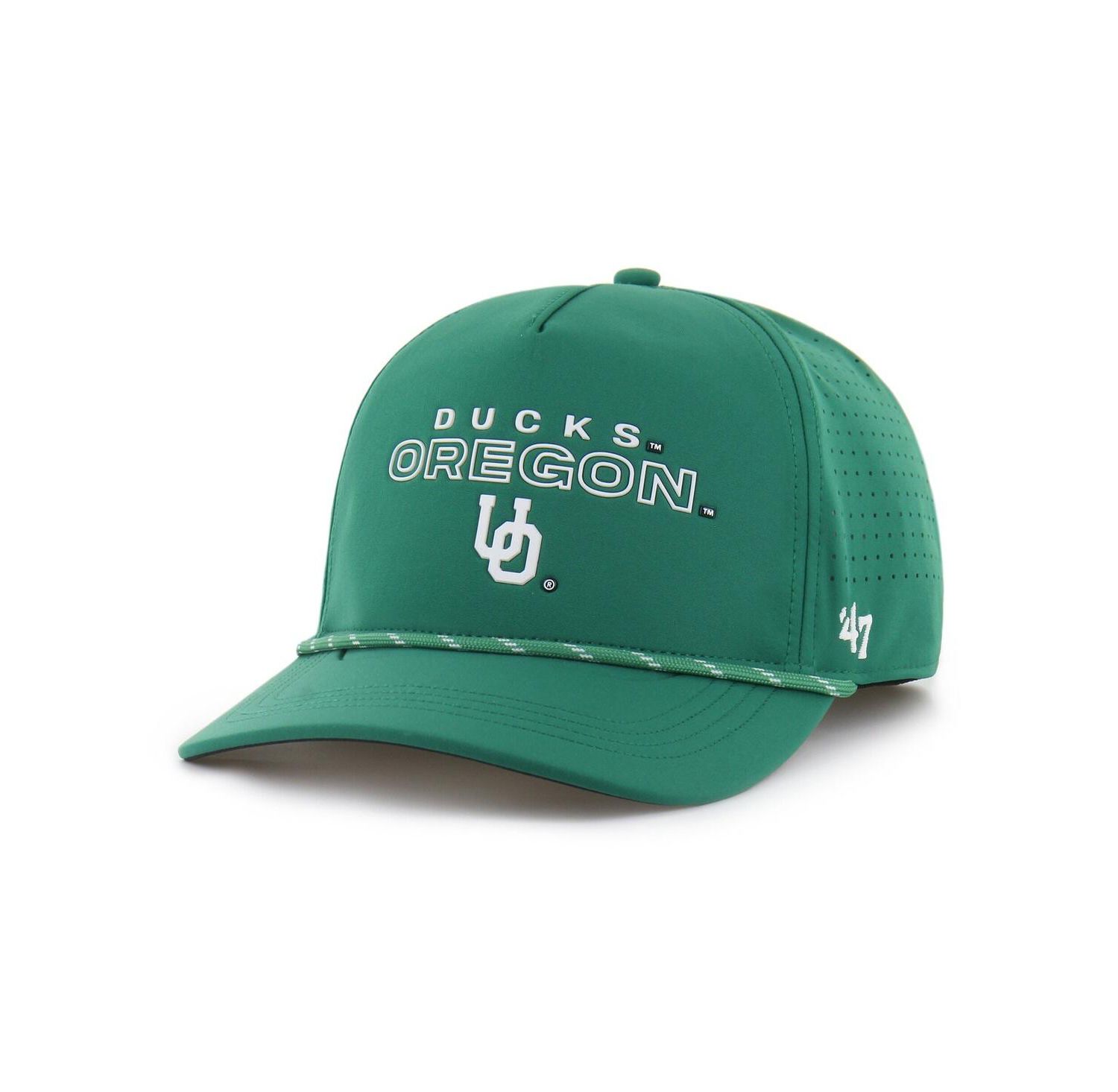 Men's Green Oregon Ducks Forward Vent Hitch Rope Adjustable Hat