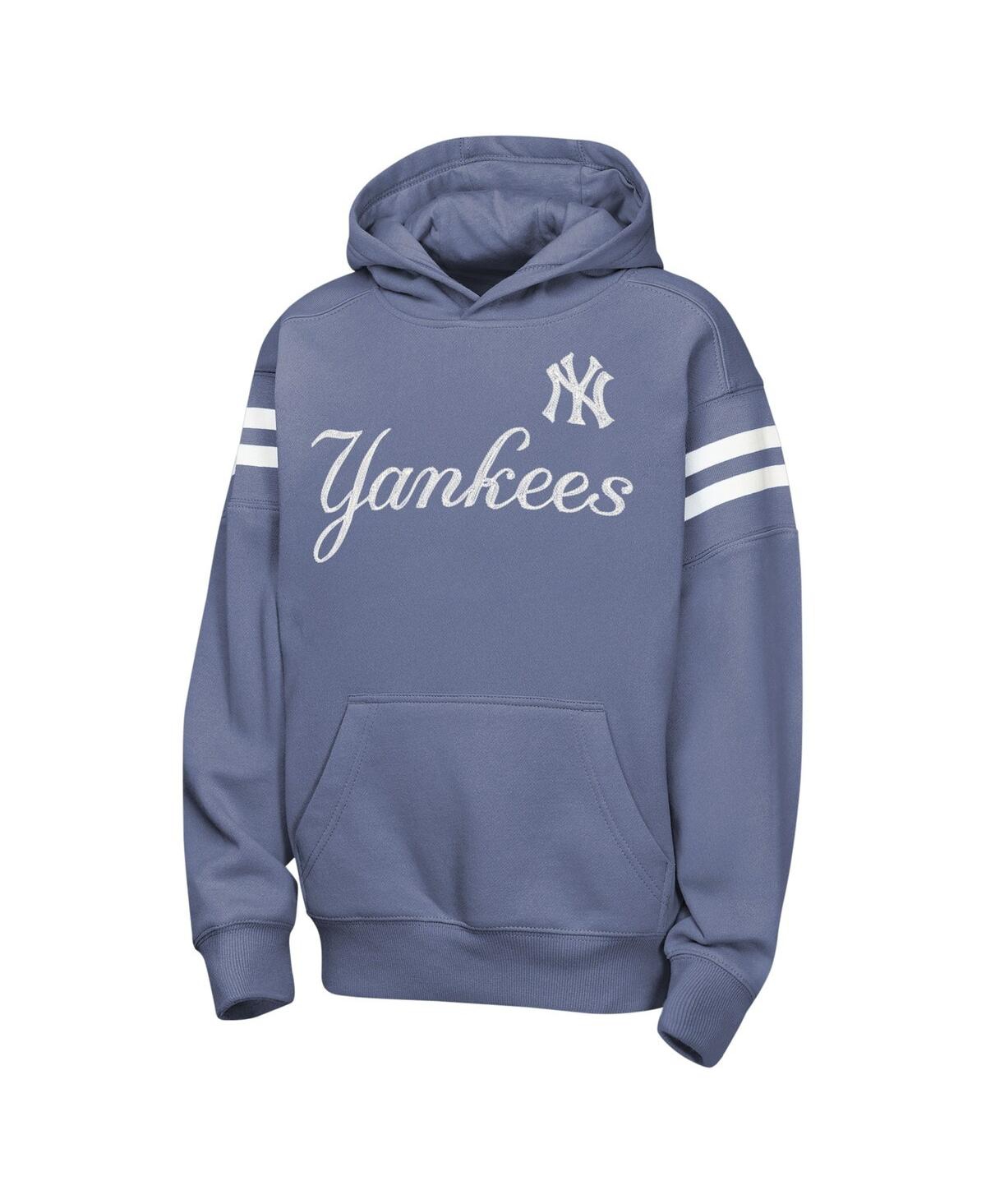 Outerstuff Big Boys and Girls Navy New York Yankees Welcome Team Hoodie