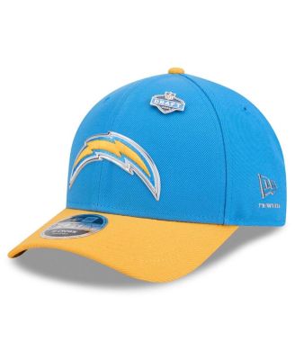Men's Powder Blue/Gold Los Angeles Chargers 2026 NFL Draft 9FORTY M-Crown Adjustable Hat