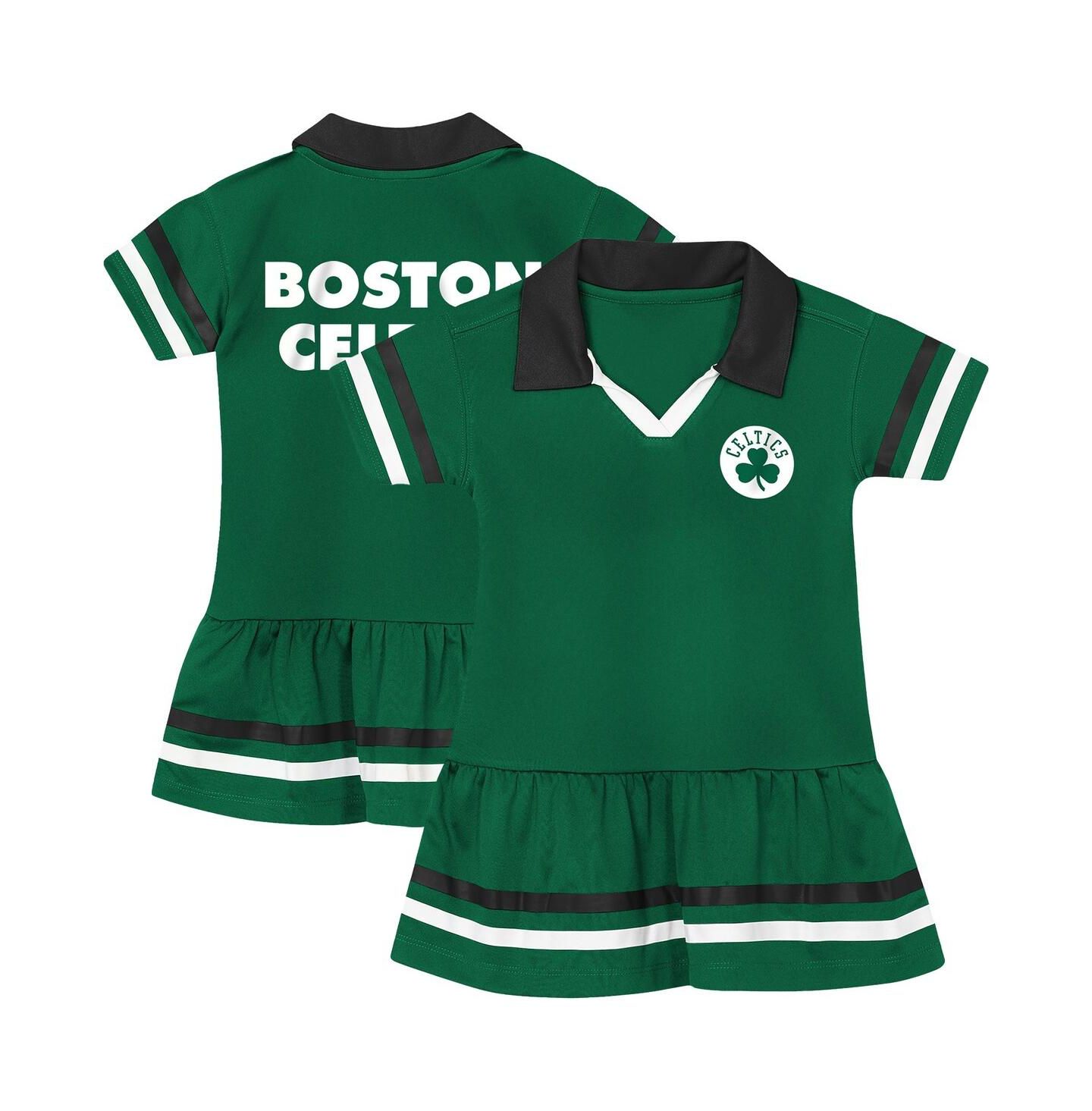 Платье Outerstuff Kelly Green Boston Celtics Star Player Fashion Dress для девочек — фото 1