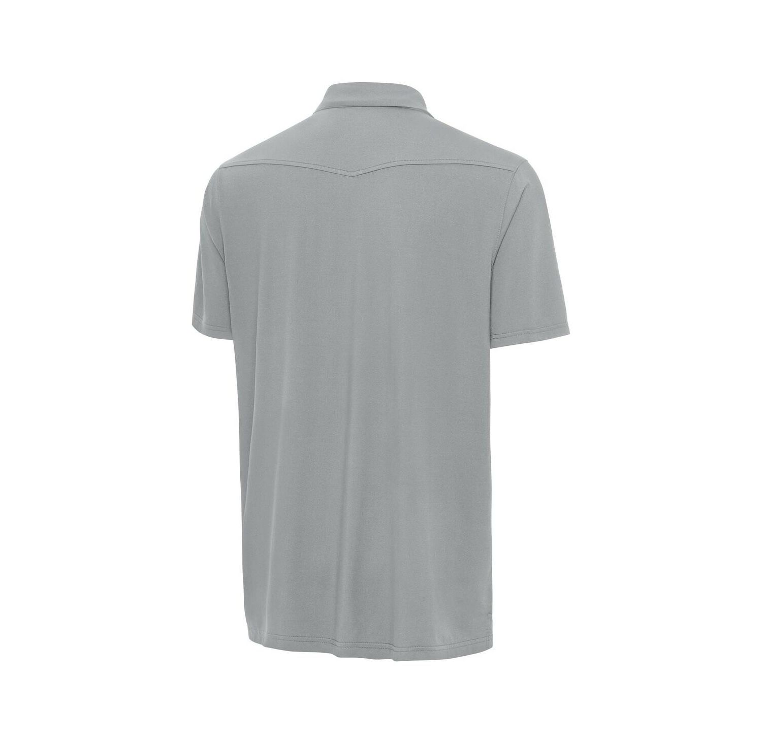 Antigua Men's Gray Los Angeles Dodgers 2025 World Series Western Polo Shirt