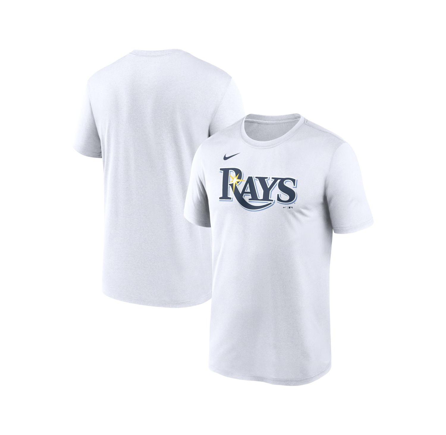 Men's White Tampa Bay Rays New Legend Wordmark Dri-FIT T-Shirt