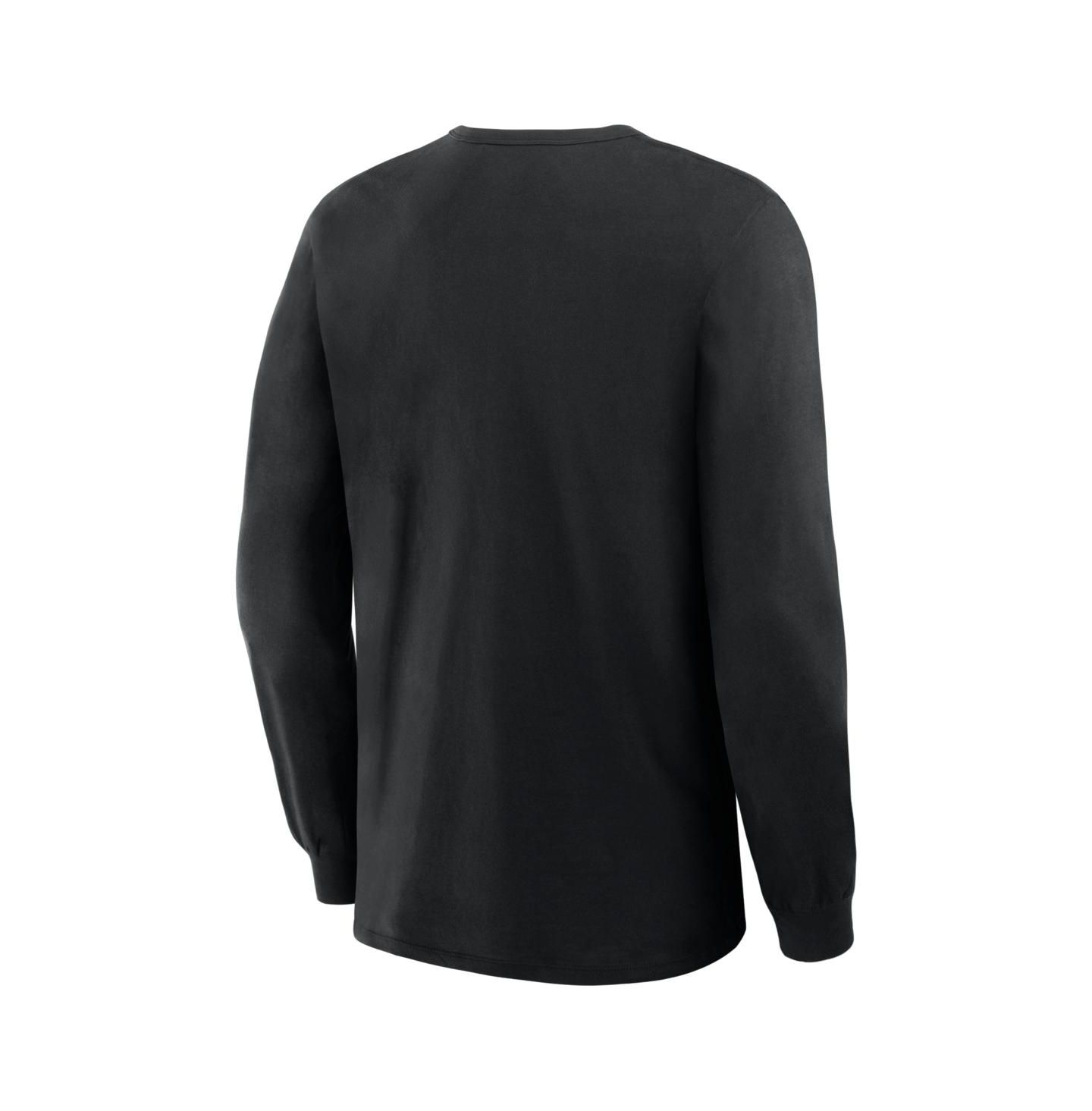 Мужская футболка Fanatics Black Baltimore Orioles Lock-Up Legacy Long Sleeve — фото 3