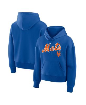 Women's Royal New York Mets Lockup Legacy Fleece Hoodie