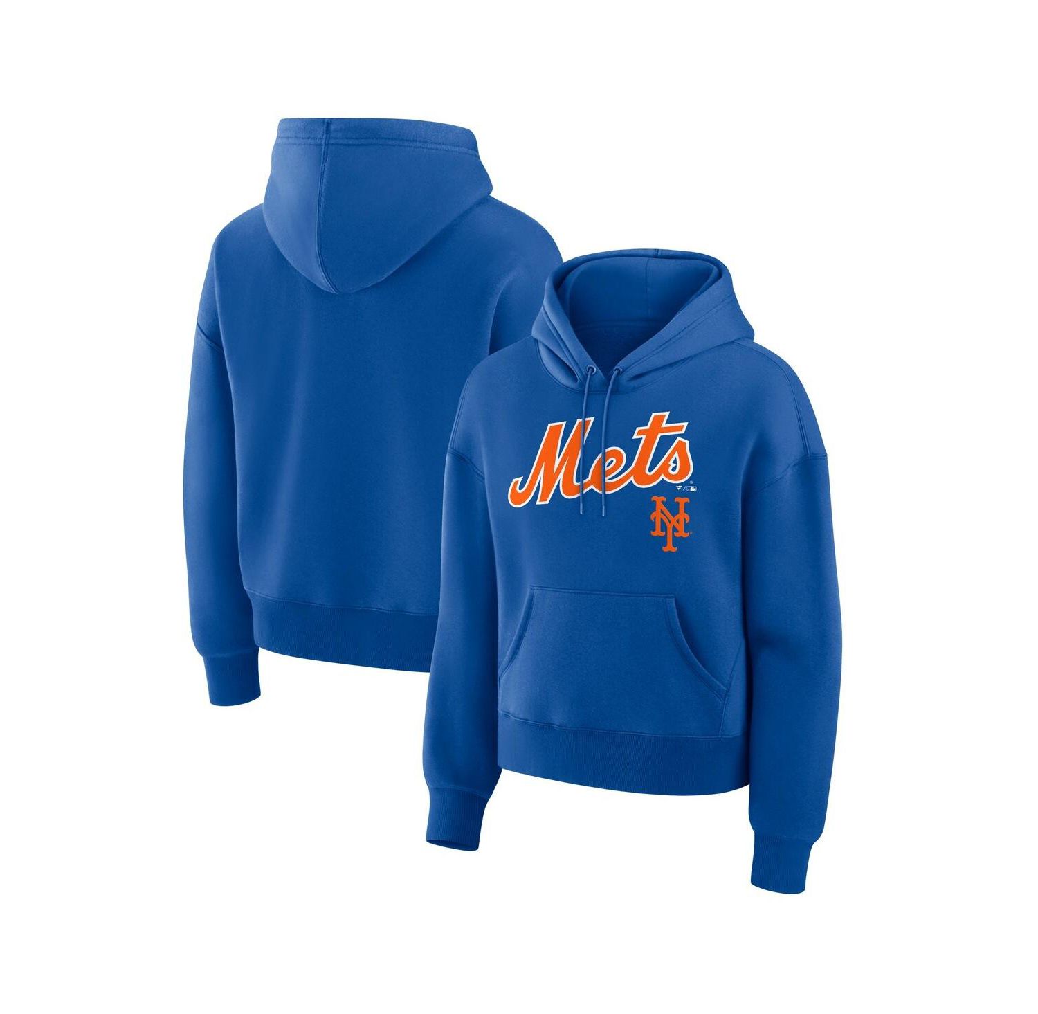 Women's Royal New York Mets Lockup Legacy Fleece Hoodie