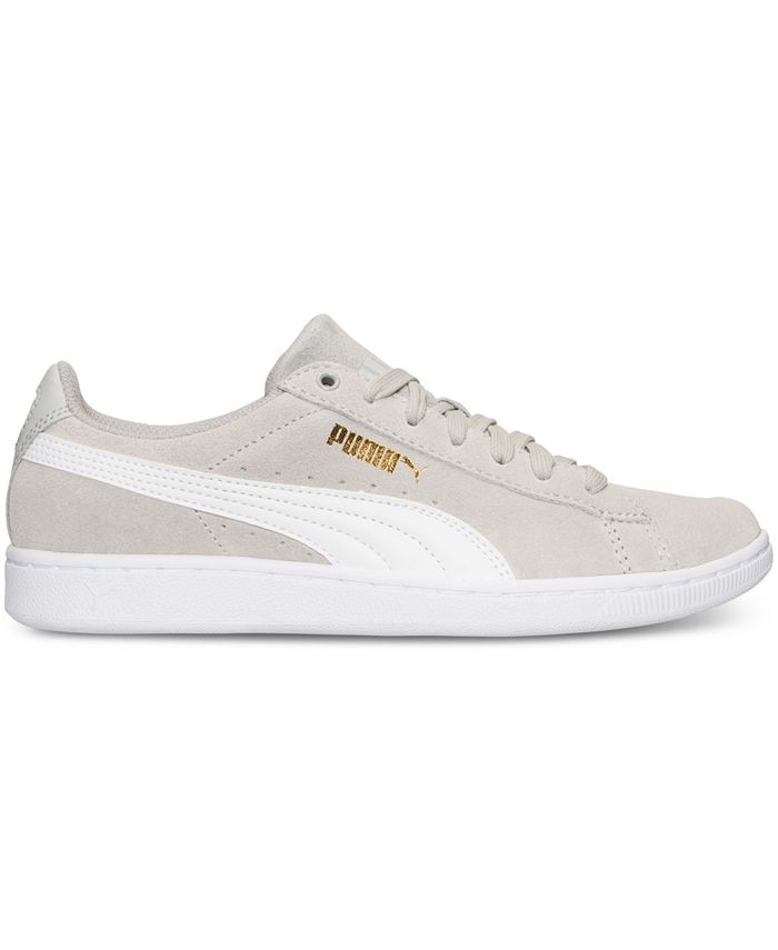 Puma Women's Vikky Canvas Casual Sneakers from Finish Line - Macy's