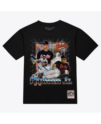 Men's Cal Ripken Jr. Black Baltimore Orioles Legendary Collage Player T-Shirt