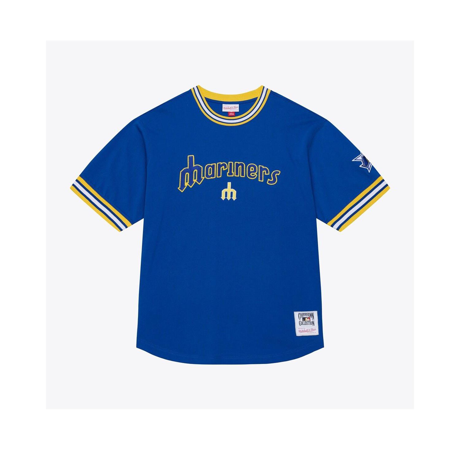 Men's Royal Seattle Mariners Wild Pitch Ringer T-Shirt