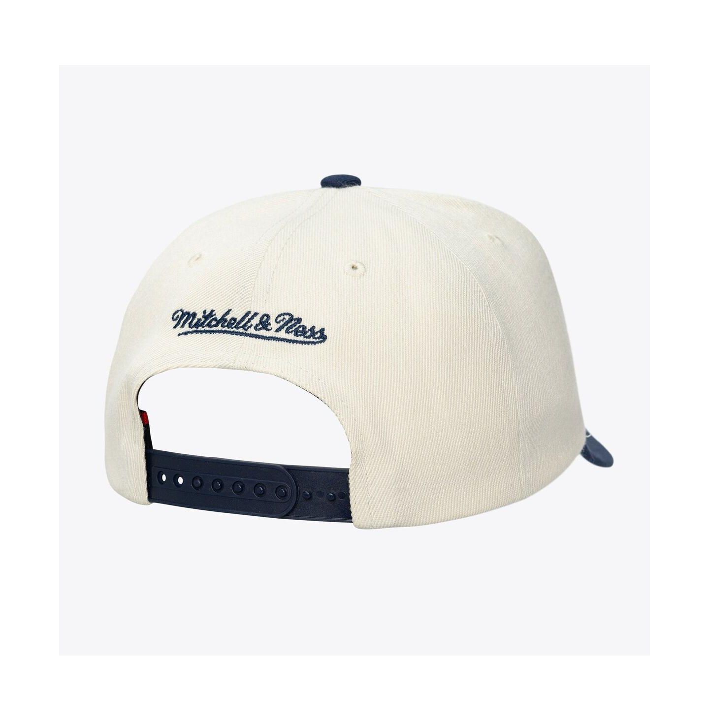 Кепка Mitchell & Ness Cream Detroit Tigers Retro Lines Stretch Snapback Hat — фото 2
