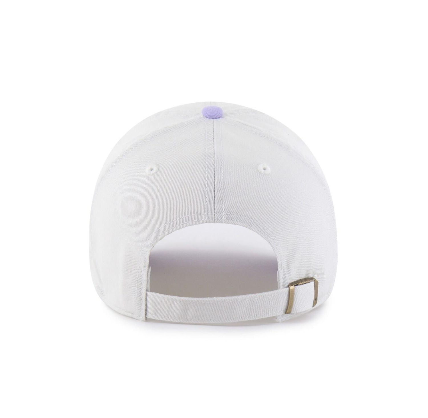 Women's White/Purple Arizona Diamondbacks Gelato Two-Tone Clean Up Adjustable Hat