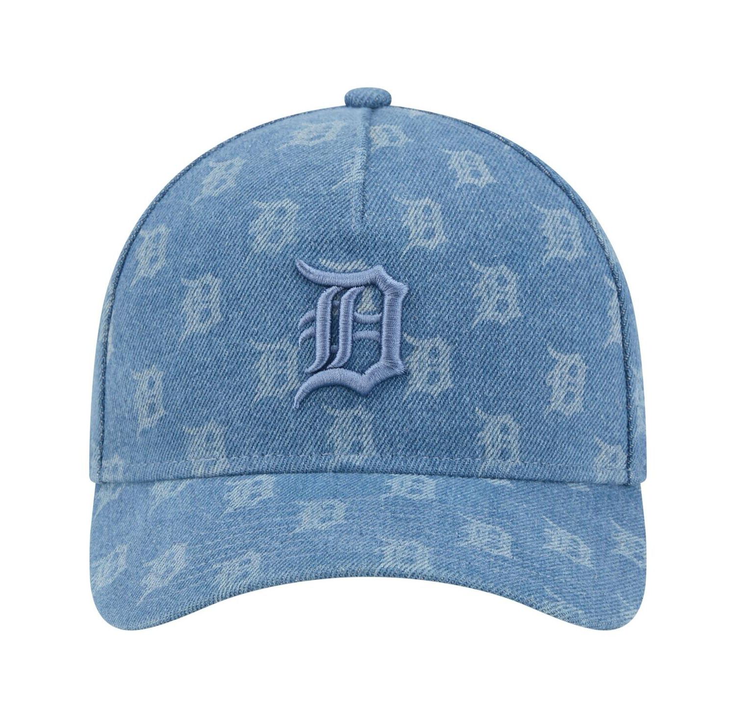 Men's Denim Detroit Tigers A-Frame 9FORTY Adjustable Hat
