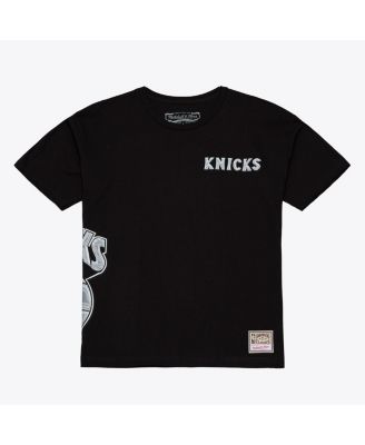 Men's Black New York Knicks Chrome Heritage T-Shirt