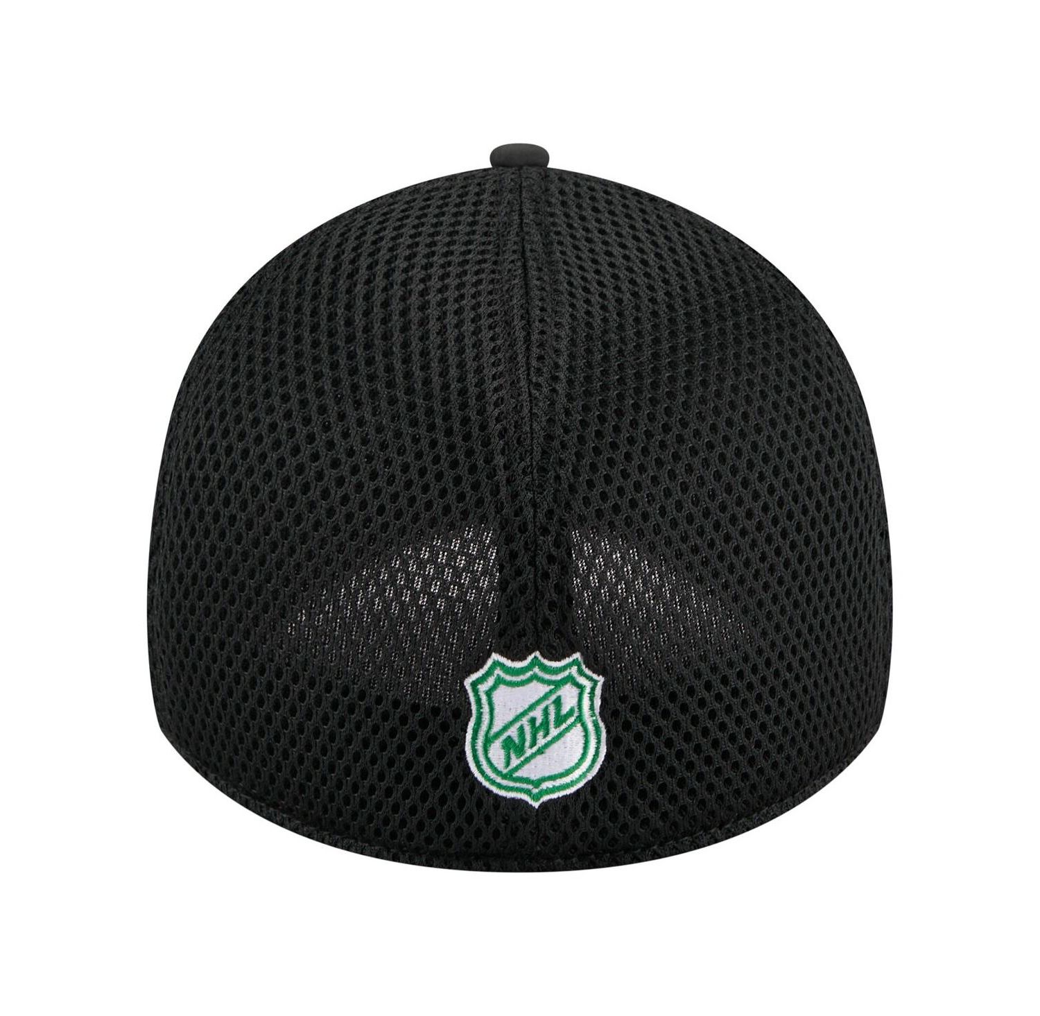 Men's Black Dallas Stars Logo 39THIRTY Flex Hat