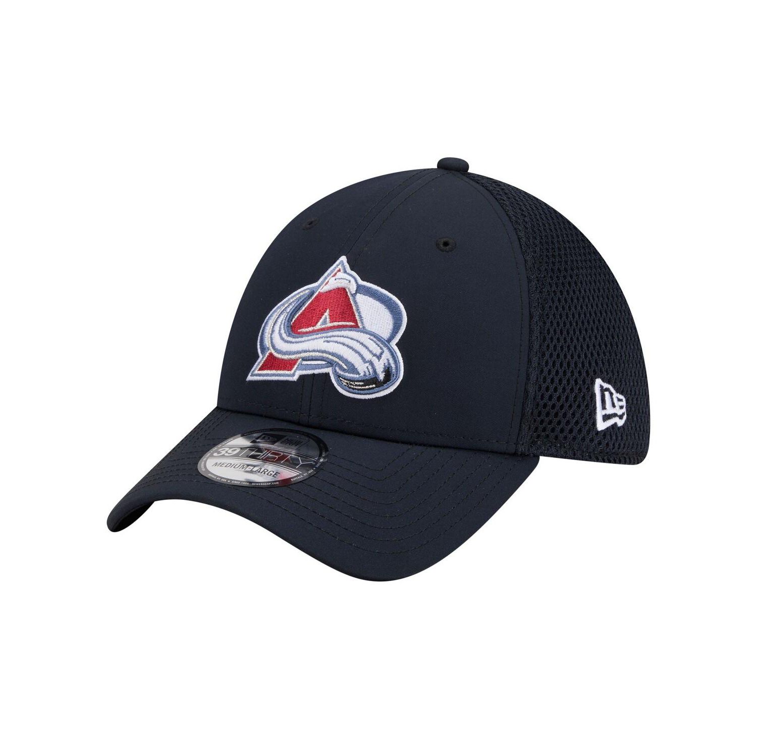 Men's Navy Colorado Avalanche Logo 39THIRTY Flex Hat