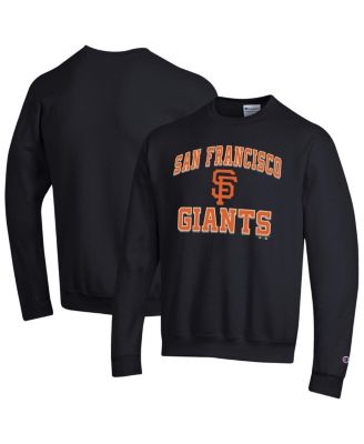 Men's Black San Francisco Giants Heart Soul Powerblend Sweatshirt