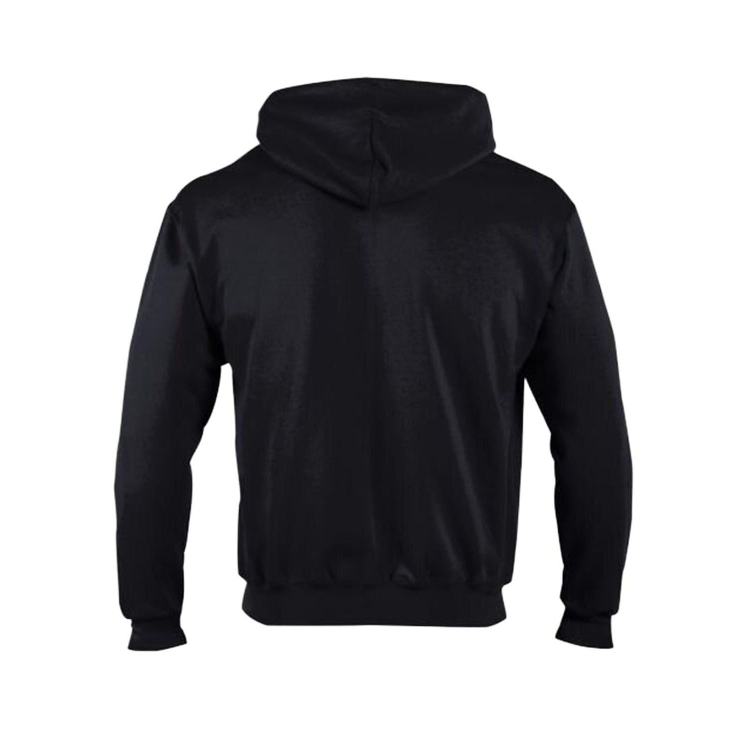 Men's Black San Francisco 49ers Powerblend Fleece Full-Zip Hoodie