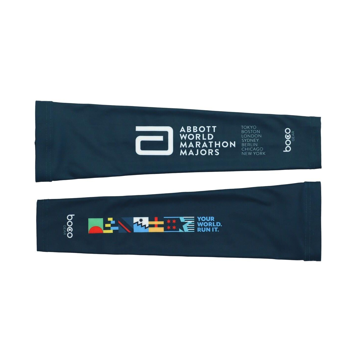 Аксессуары BOCO Gear Blue World Marathon Majors 7 City Arm Warmers — фото 1