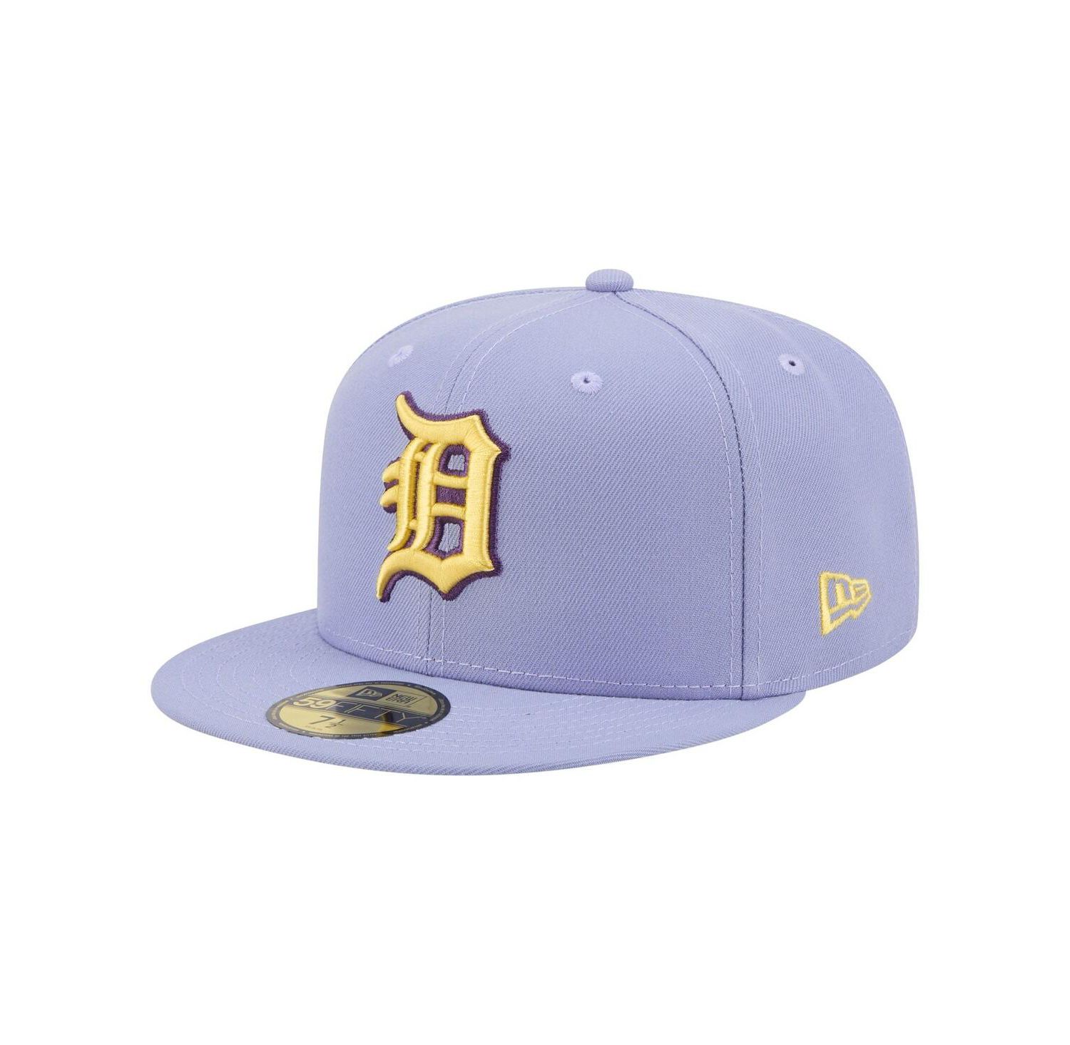 Men's Light Purple Detroit Tigers Lavender Bloom 59FIFTY Fitted Hat