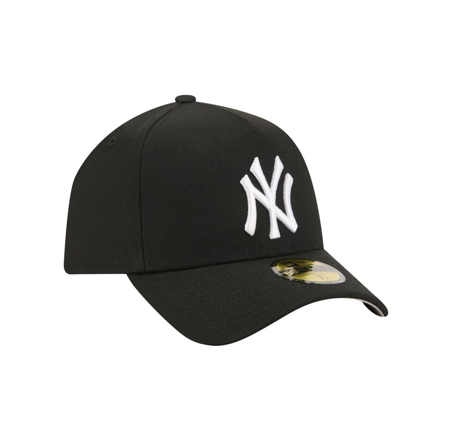 Мужская черная приталенная шляпа New York Yankees A-образной формы 59 лет