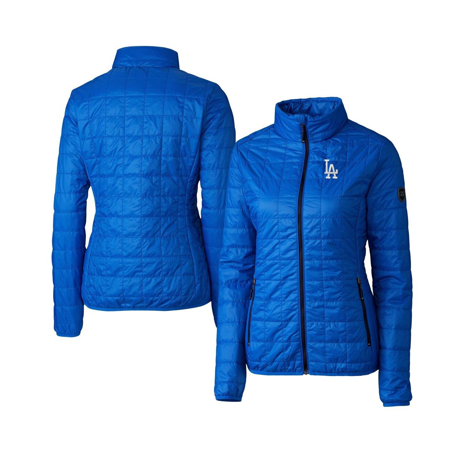 Women's Royal Los Angeles Dodgers Rainier PrimaLoft Eco Insulated Full-Zip Puffer Jacket