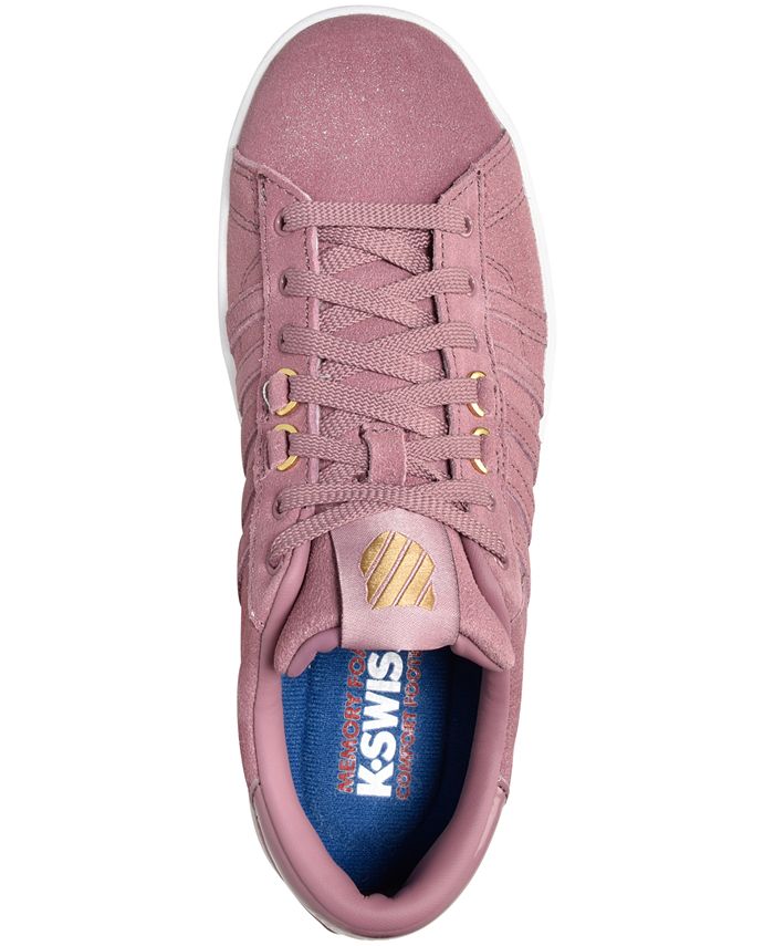K-Swiss Women's Hoke Fantasy Suede CMF Casual Sneakers from Finish Line & Reviews - Finish Line