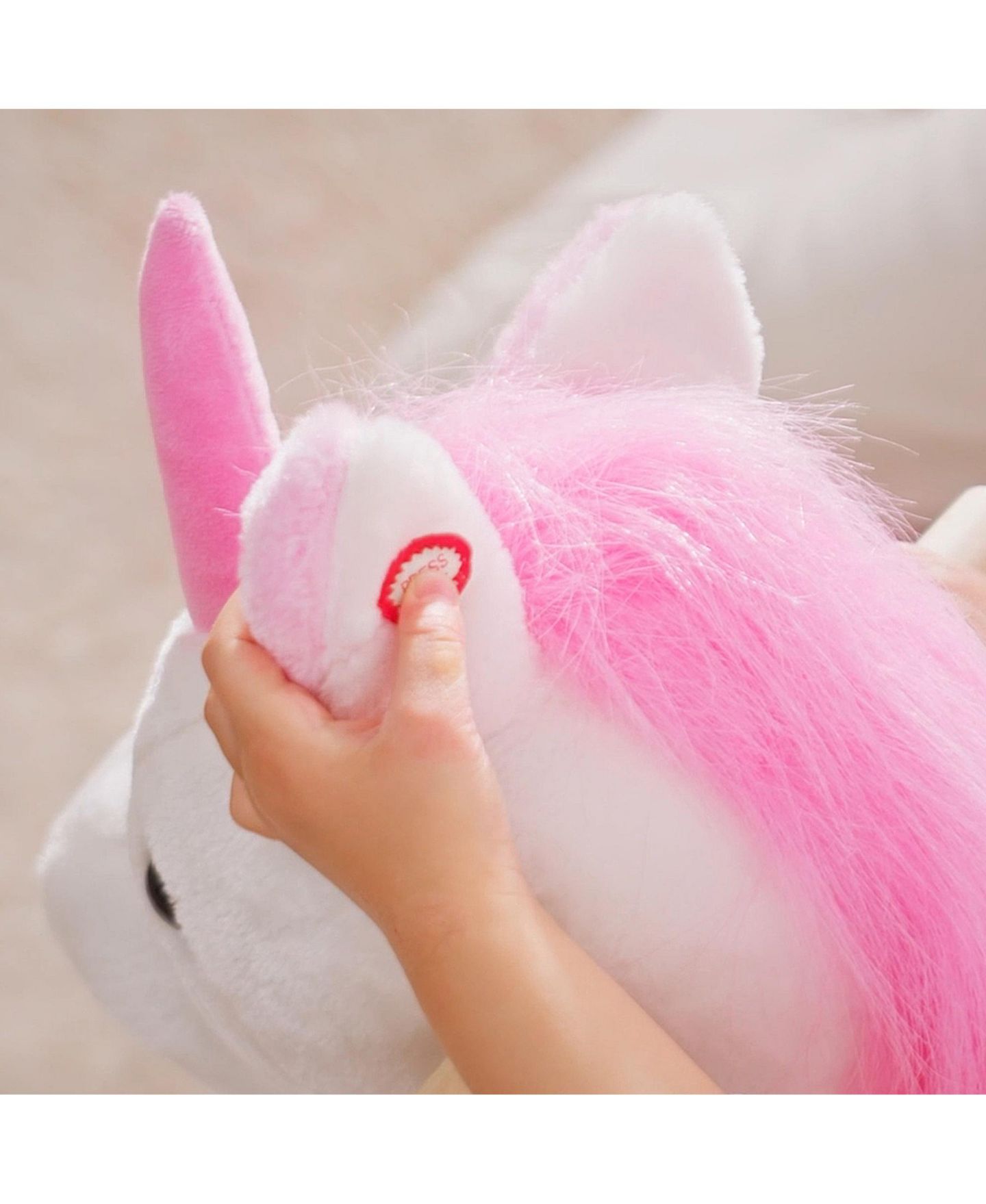 Детская мягкая игрушка Qaba Unicorn Singing Plush Rocking Chair, Ages 18-36 Months — фото 7