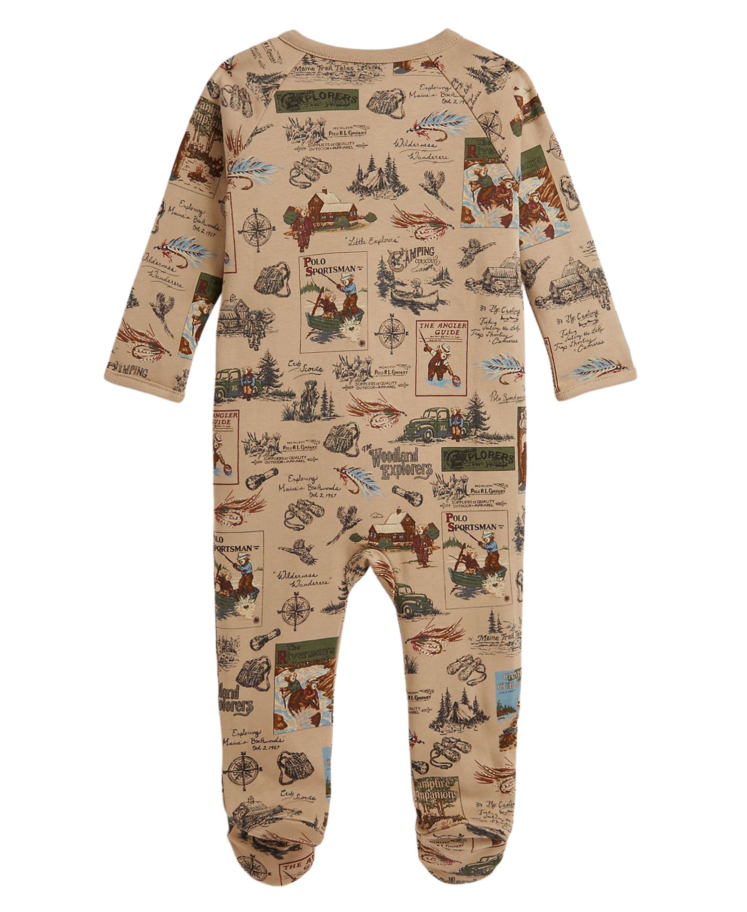 Baby Boys' Polo Bear Footed Coverall
