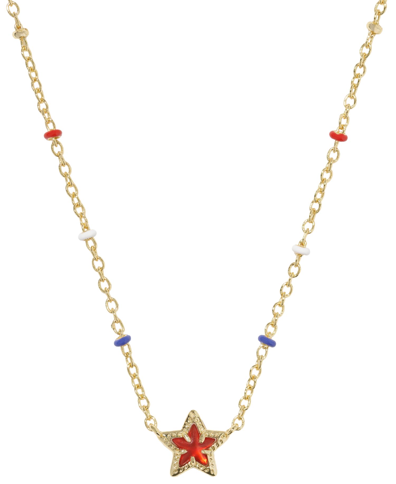 14k Gold-Plated Mini Cassidy Short Pendant Necklace
