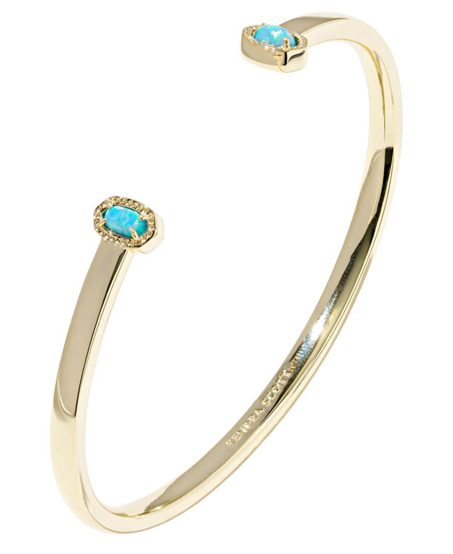 14k Gold-Plated Mini Elton Cuff Bracelet