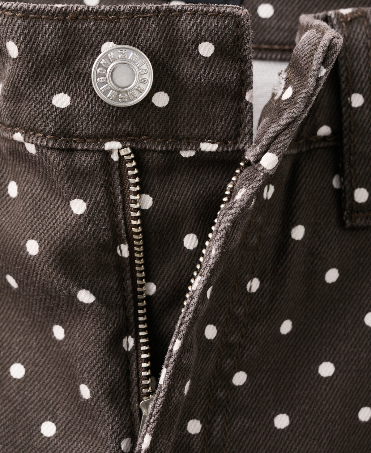 Mango Women's Polka Dot Balloon Jeans