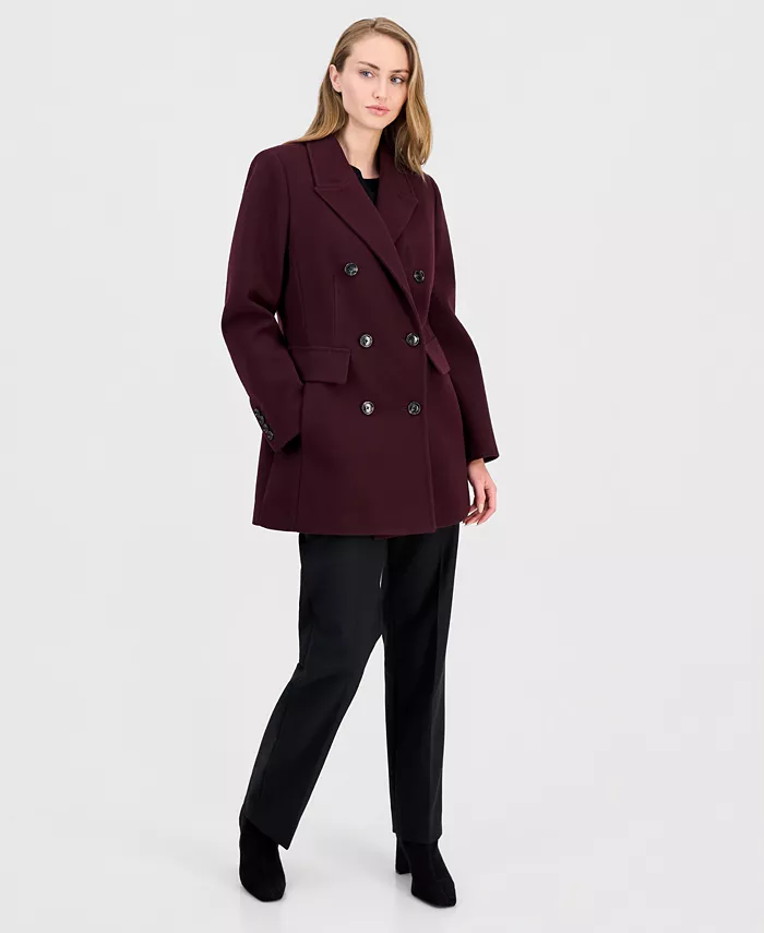 Women's Double-Breasted Peacoat, Created for Macy's - thumbnail 9