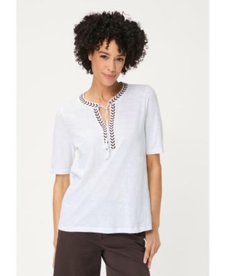 Women's Embroidered Tunic T-Shirt