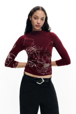 Women's Printed long-sleeve t-shirt