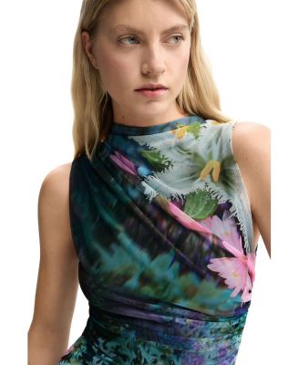 Women's Green Floral Body-Con Dresses | Macy's