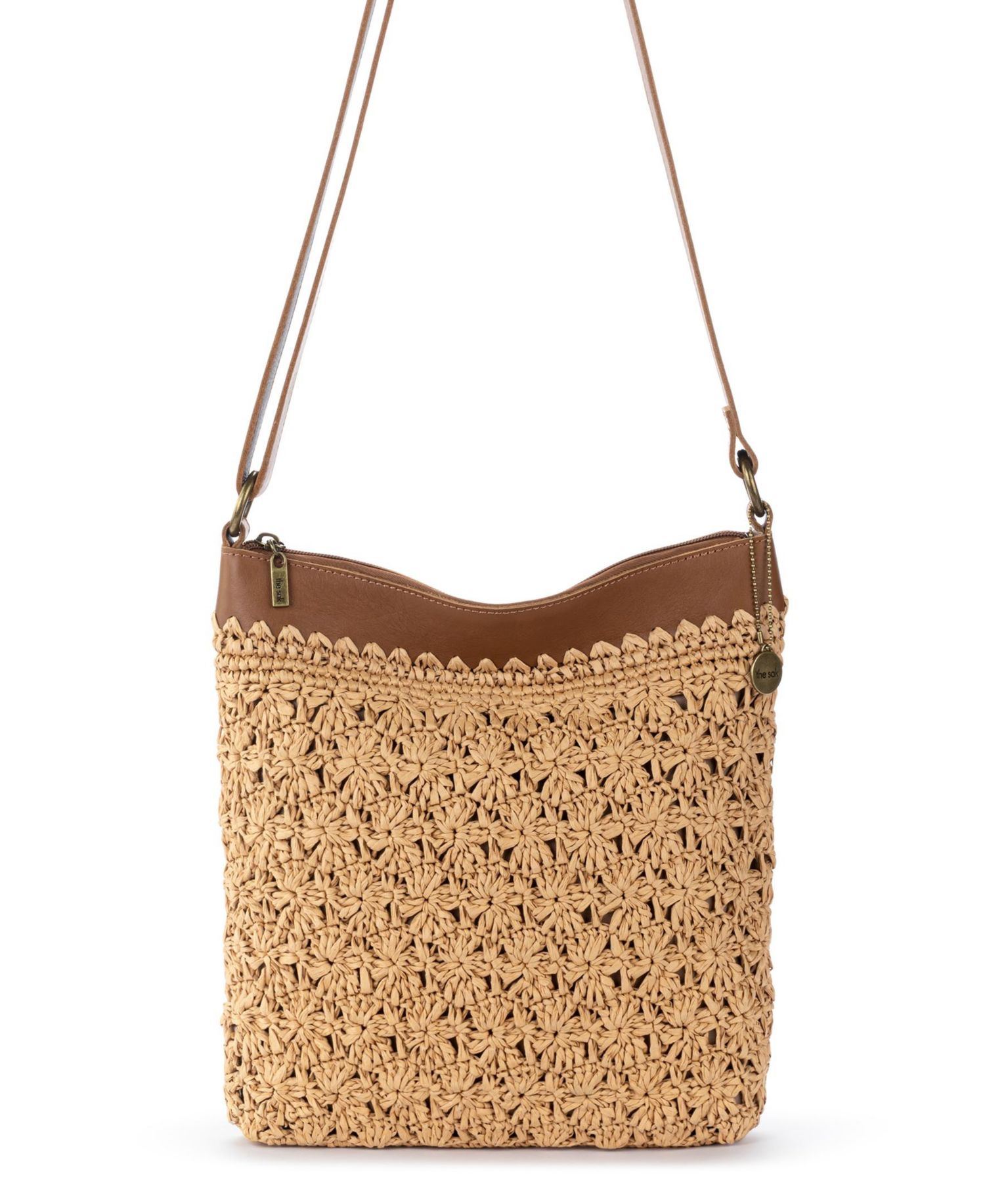 Lucia Crochet Small Crossbody Handbag