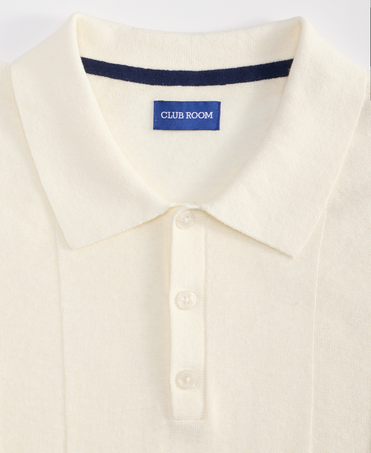 Club Room Men's Short-Sleeve Linen and Cotton Engineer Sweater, Macy's Exclusive