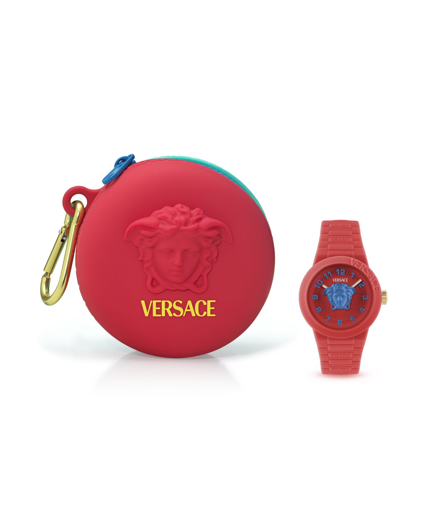 Детские часы Versace V-Pop на силиконовом ремешке 34мм — фото 4