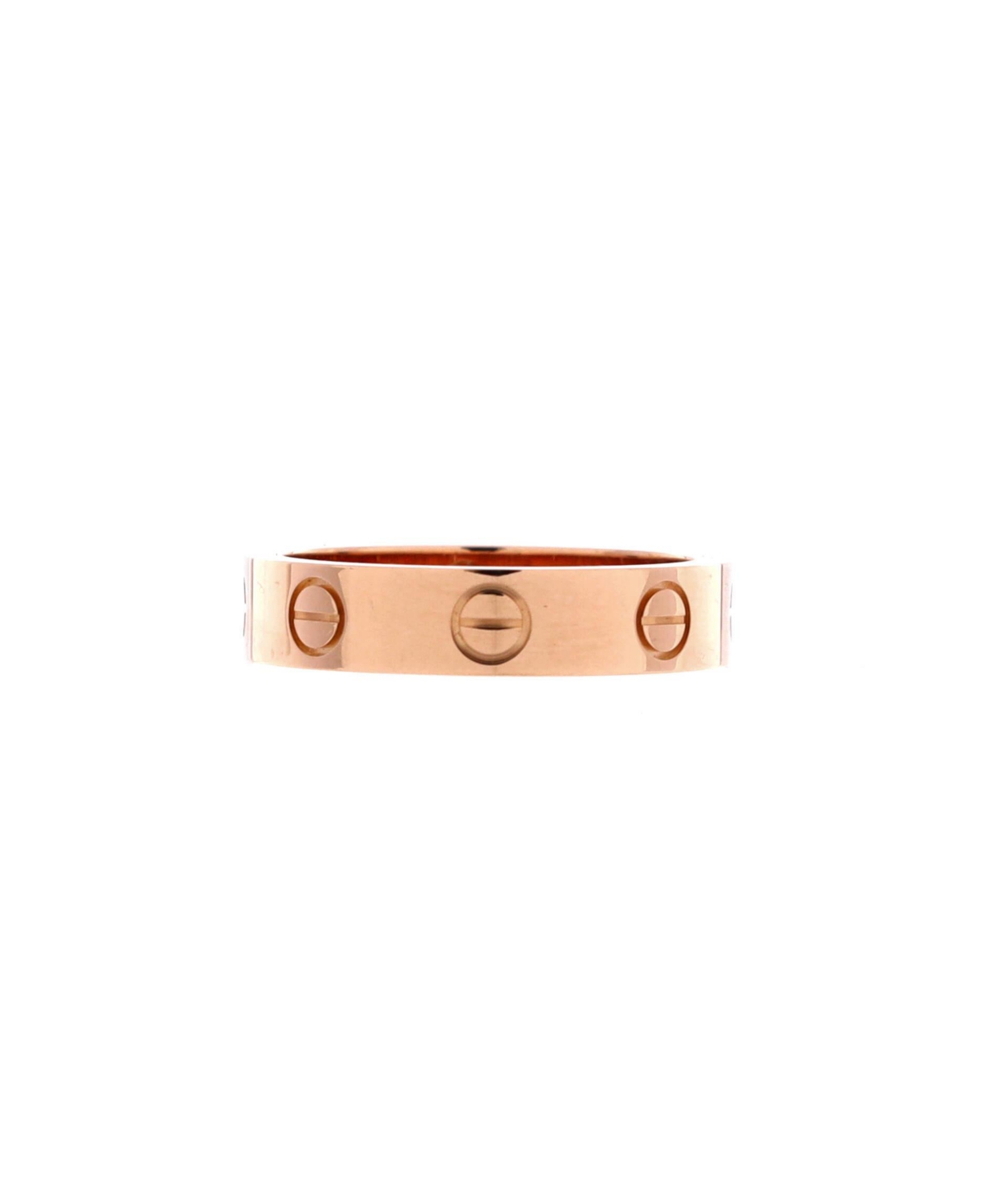 Pre-Owned Cartier Love Wedding Band 1 Diamond Ring