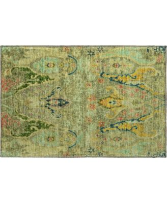 Mayfield Machine Washable AMF1932 1'8"x2'6" Area Rug