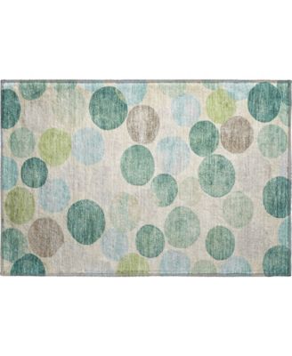 Mayfield Machine Washable AMF1951 1'8"x2'6" Area Rug