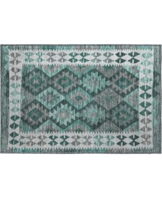 Mayfield Machine Washable AMF1915 1'8"x2'6" Area Rug