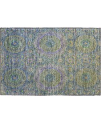 Mayfield Machine Washable AMF1923 1'8"x2'6" Area Rug