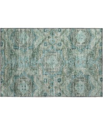 Mayfield Machine Washable AMF1929 1'8"x2'6" Area Rug