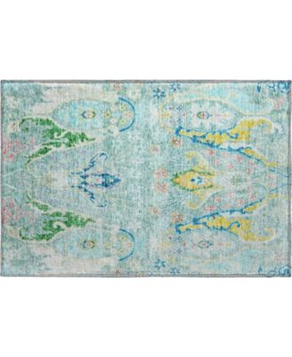 Mayfield Machine Washable AMF1932 1'8"x2'6" Area Rug